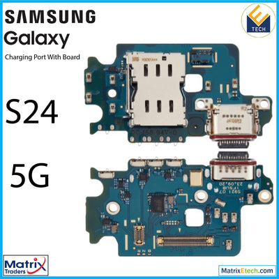 Samsung Galaxy S24 5G Charging Port Board With Sim Card Reader (International Version) - Matrix Traders