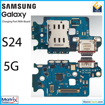 Samsung Galaxy S24 5G Charging Port Board With Sim Card Reader (US Version) - Matrix Traders