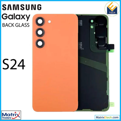 Samsung Galaxy S24 Back Cover Glass With Camera Lens (Service Pack) - Matrix Traders