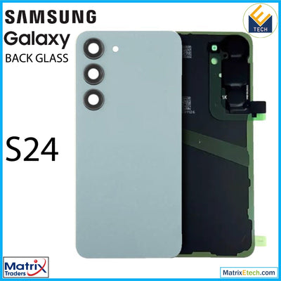 Samsung Galaxy S24 Back Cover Glass With Camera Lens (Service Pack) - Matrix Traders