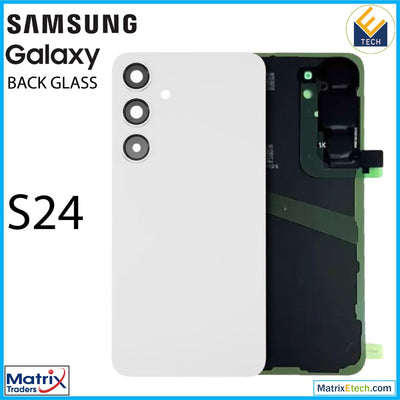 Samsung Galaxy S24 Back Cover Glass With Camera Lens (Service Pack) - Matrix Traders