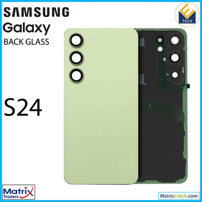 Samsung Galaxy S24 Back Cover Glass With Camera Lens (Service Pack) - Matrix Traders