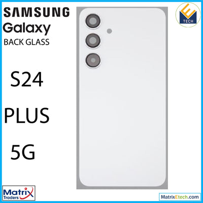 Samsung Galaxy S24 Plus 5G Back Cover Glass With Camera Lens (Aftermarket Plus) - Matrix Traders