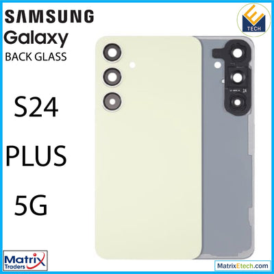 Samsung Galaxy S24 Plus 5G Back Cover Glass With Camera Lens (Aftermarket Plus) - Matrix Traders