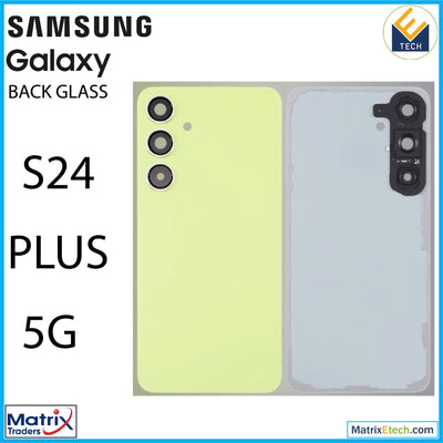 Samsung Galaxy S24 Plus 5G Back Cover Glass With Camera Lens (Aftermarket Plus) - Matrix Traders