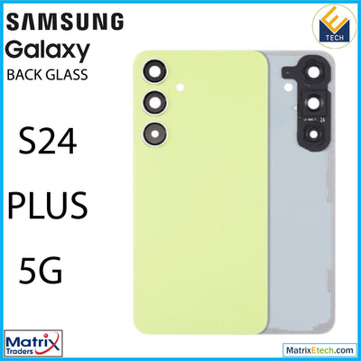 Samsung Galaxy S24 Plus 5G Back Cover Glass With Camera Lens (Aftermarket Plus) - Matrix Traders