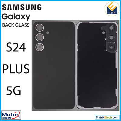 Samsung Galaxy S24 Plus 5G Back Cover Glass With Camera Lens (Aftermarket Plus) - Matrix Traders