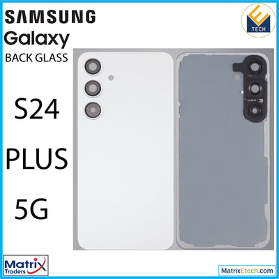 Samsung Galaxy S24 Plus 5G Back Cover Glass With Camera Lens (Aftermarket Plus) - Matrix Traders