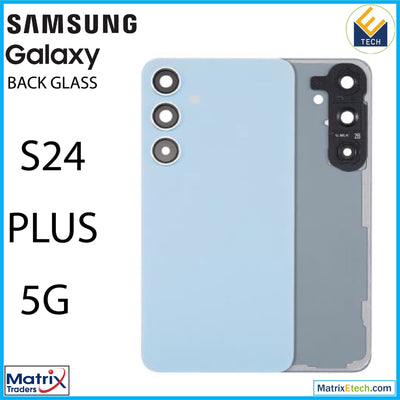 Samsung Galaxy S24 Plus 5G Back Cover Glass With Camera Lens (Aftermarket Plus) - Matrix Traders