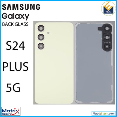 Samsung Galaxy S24 Plus 5G Back Cover Glass With Camera Lens (Aftermarket Plus) - Matrix Traders