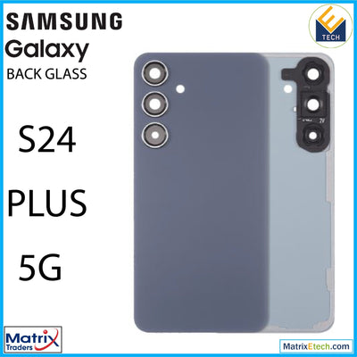 Samsung Galaxy S24 Plus 5G Back Cover Glass With Camera Lens (Aftermarket Plus) - Matrix Traders