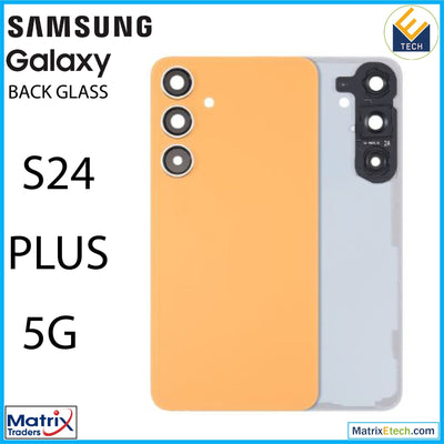 Samsung Galaxy S24 Plus 5G Back Cover Glass With Camera Lens (Aftermarket Plus) - Matrix Traders