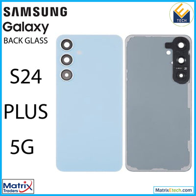 Samsung Galaxy S24 Plus 5G Back Cover Glass With Camera Lens (Aftermarket Plus) - Matrix Traders