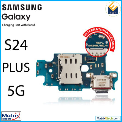 Samsung Galaxy S24 Plus 5G Charging Port Board With Sim Card Reader (International Version) - Matrix Traders