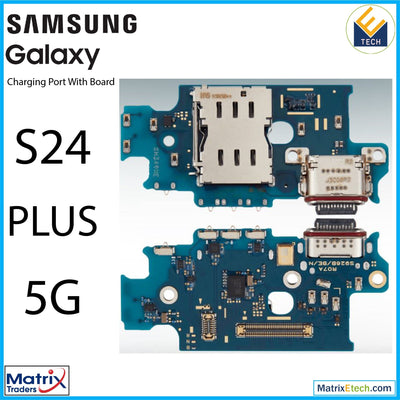 Samsung Galaxy S24 Plus 5G Charging Port Board With Sim Card Reader (International Version) - Matrix Traders