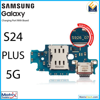 Samsung Galaxy S24 Plus 5G Charging Port Board With Sim Card Reader (US Version) - Matrix Traders