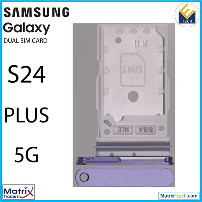 Samsung Galaxy S24 Plus 5G Dual Sim Card Tray - Matrix Traders