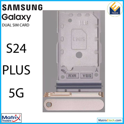 Samsung Galaxy S24 Plus 5G Dual Sim Card Tray - Matrix Traders