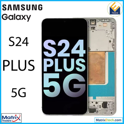 Samsung Galaxy S24 Plus 5G OLED Assembly With Frame (Service Pack) - Matrix Traders