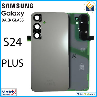 Samsung Galaxy S24 Plus Back Cover Glass With Camera Lens (Service Pack) - Matrix Traders