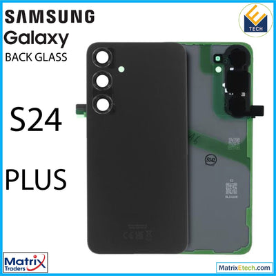 Samsung Galaxy S24 Plus Back Cover Glass With Camera Lens (Service Pack) - Matrix Traders