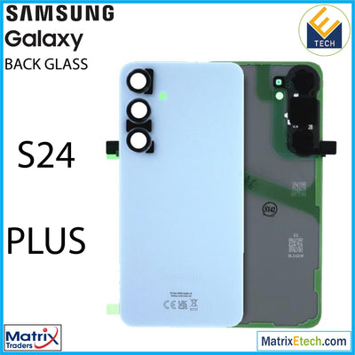 Samsung Galaxy S24 Plus Back Cover Glass With Camera Lens (Service Pack) - Matrix Traders