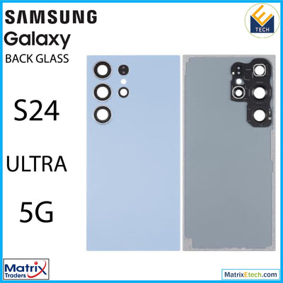 Samsung Galaxy S24 Ultra 5G Back Cover Glass With Camera Lens (Aftermarket Plus) - Matrix Traders