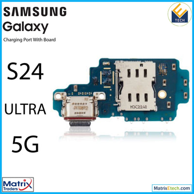 Samsung Galaxy S24 Ultra 5G Charging Port Board With Sim Card Reader (International Version) - Matrix Traders