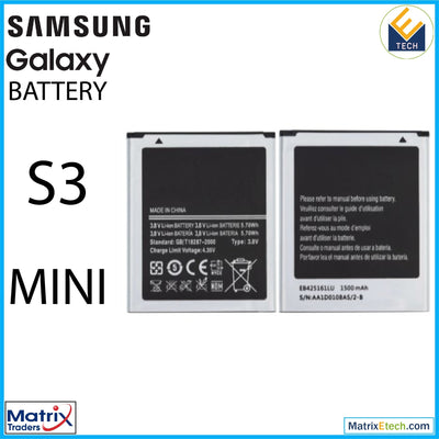 Samsung Galaxy S3 Mini Ace 2 Replacement Battery (EB425161LU) - Matrix Traders