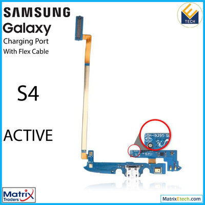 Samsung Galaxy S4 Active Charging Port Flex Cable (I537) (AT&T) - Matrix Traders