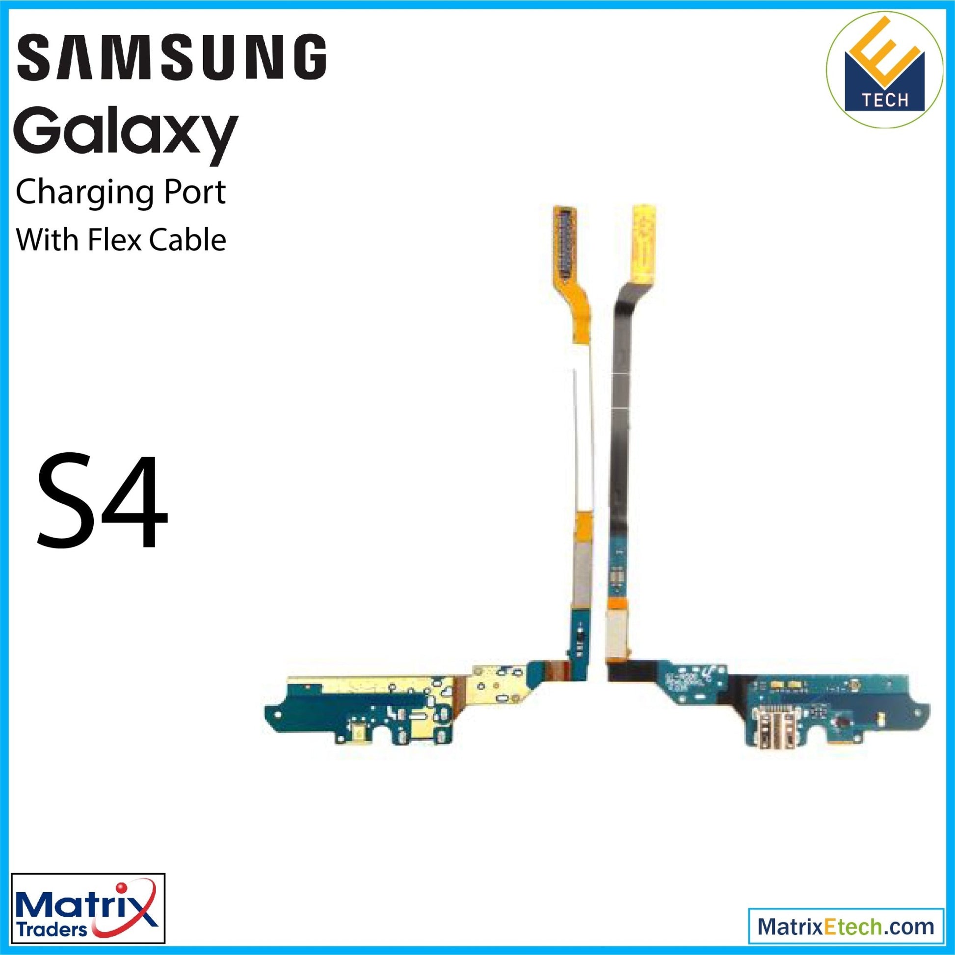 Samsung Galaxy S4 Charging Port Flex Cable (i9500 International) - Matrix Traders