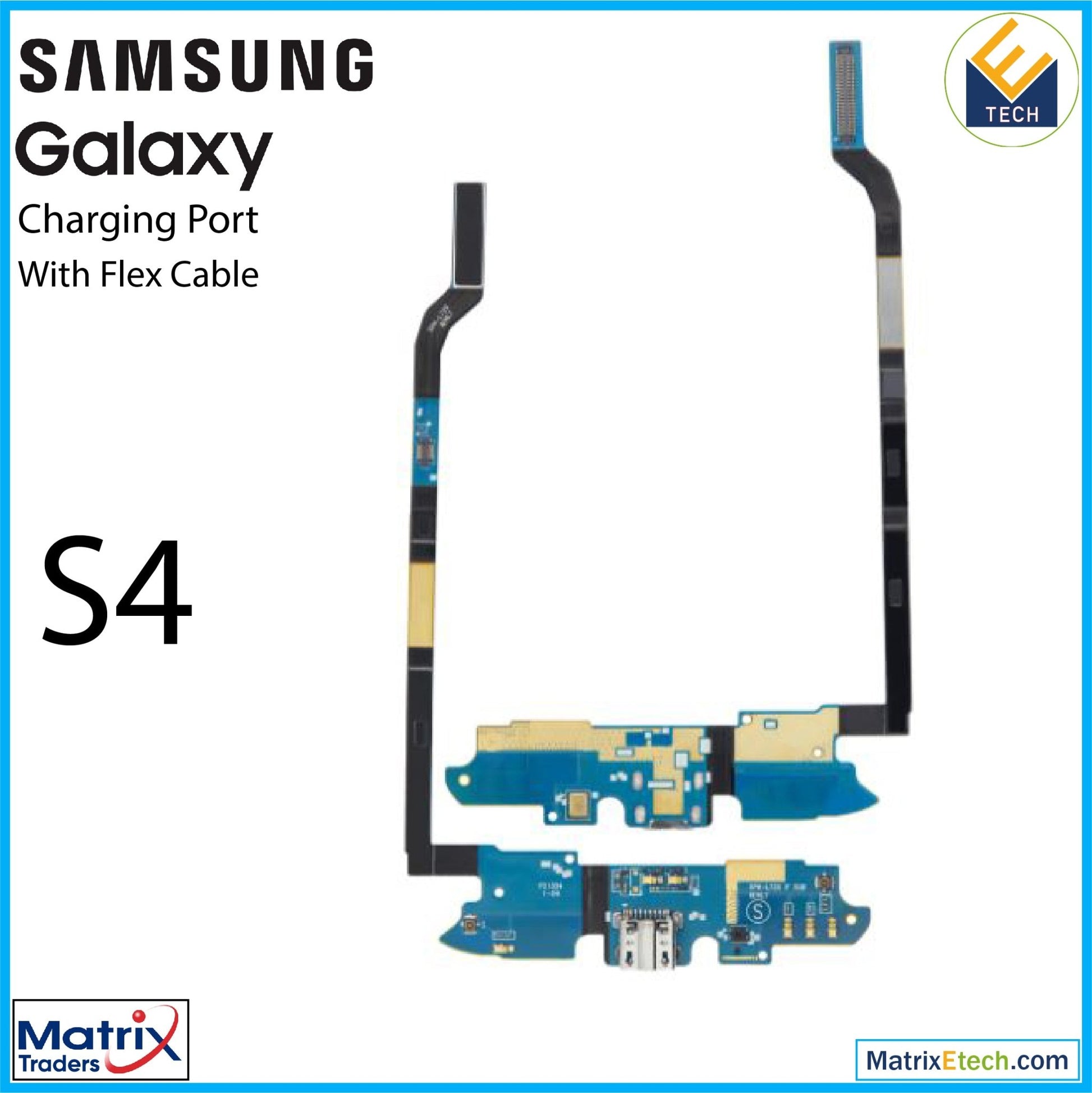 Samsung Galaxy S4 Charging Port Flex Cable (L720) (Sprint) - Matrix Traders