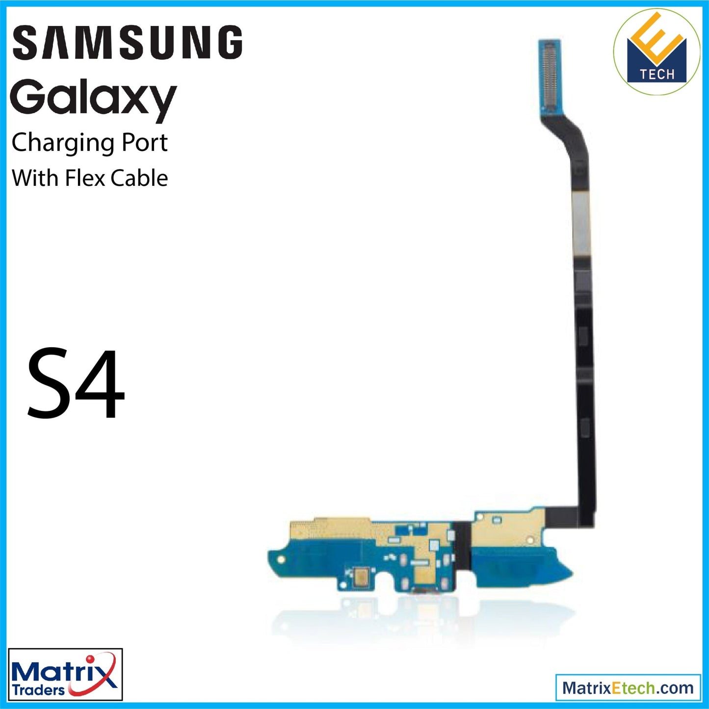 Samsung Galaxy S4 Charging Port Flex Cable (L720) (Sprint) - Matrix Traders