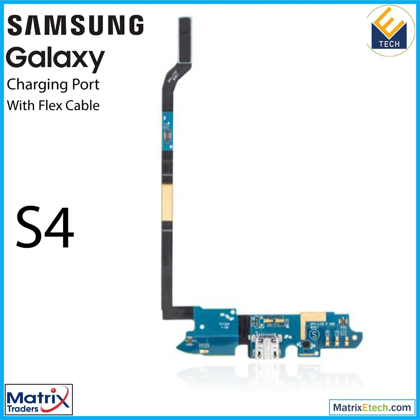 Samsung Galaxy S4 Charging Port Flex Cable (Sprint GSM International) - Matrix Traders