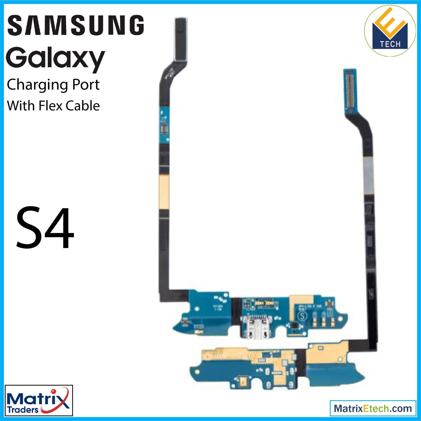 Samsung Galaxy S4 Charging Port Flex Cable (Sprint GSM International) - Matrix Traders