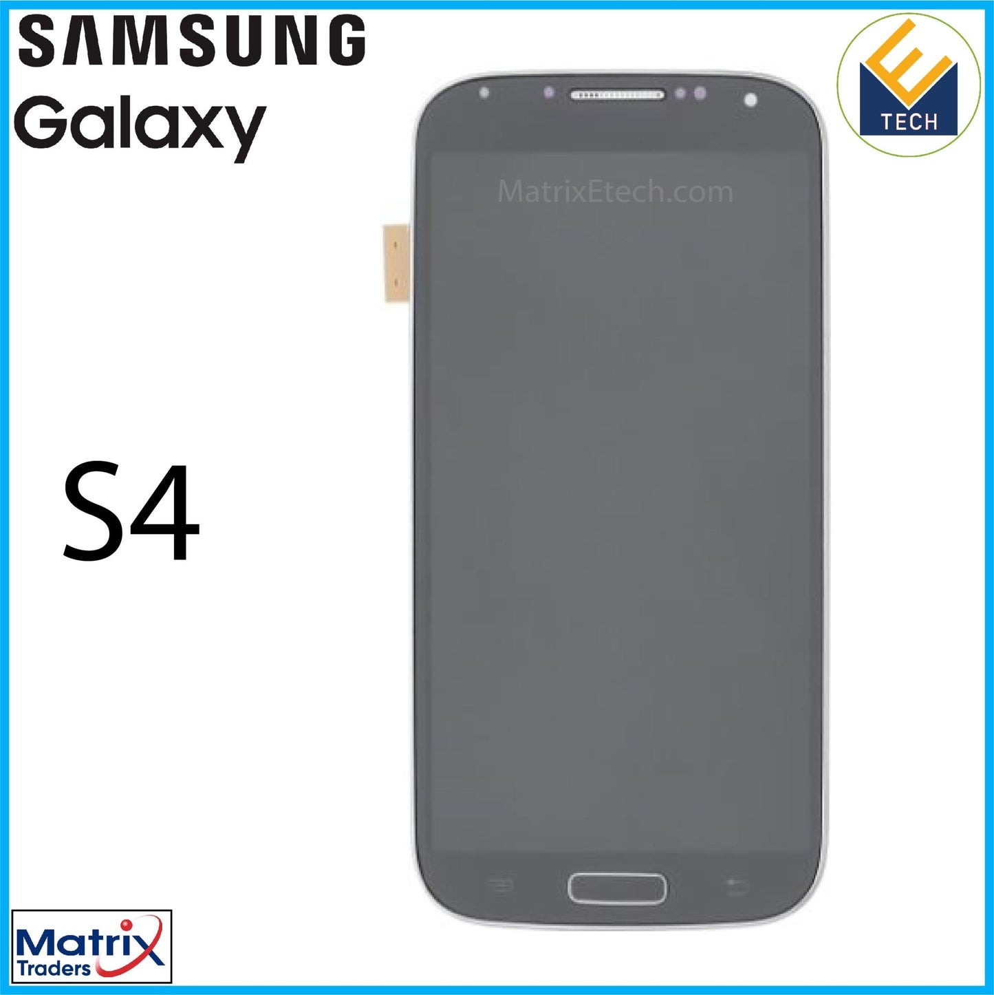 Samsung Galaxy S4 OLED Assembly With Frame (I337 M919) (Refurbish) - Matrix Traders