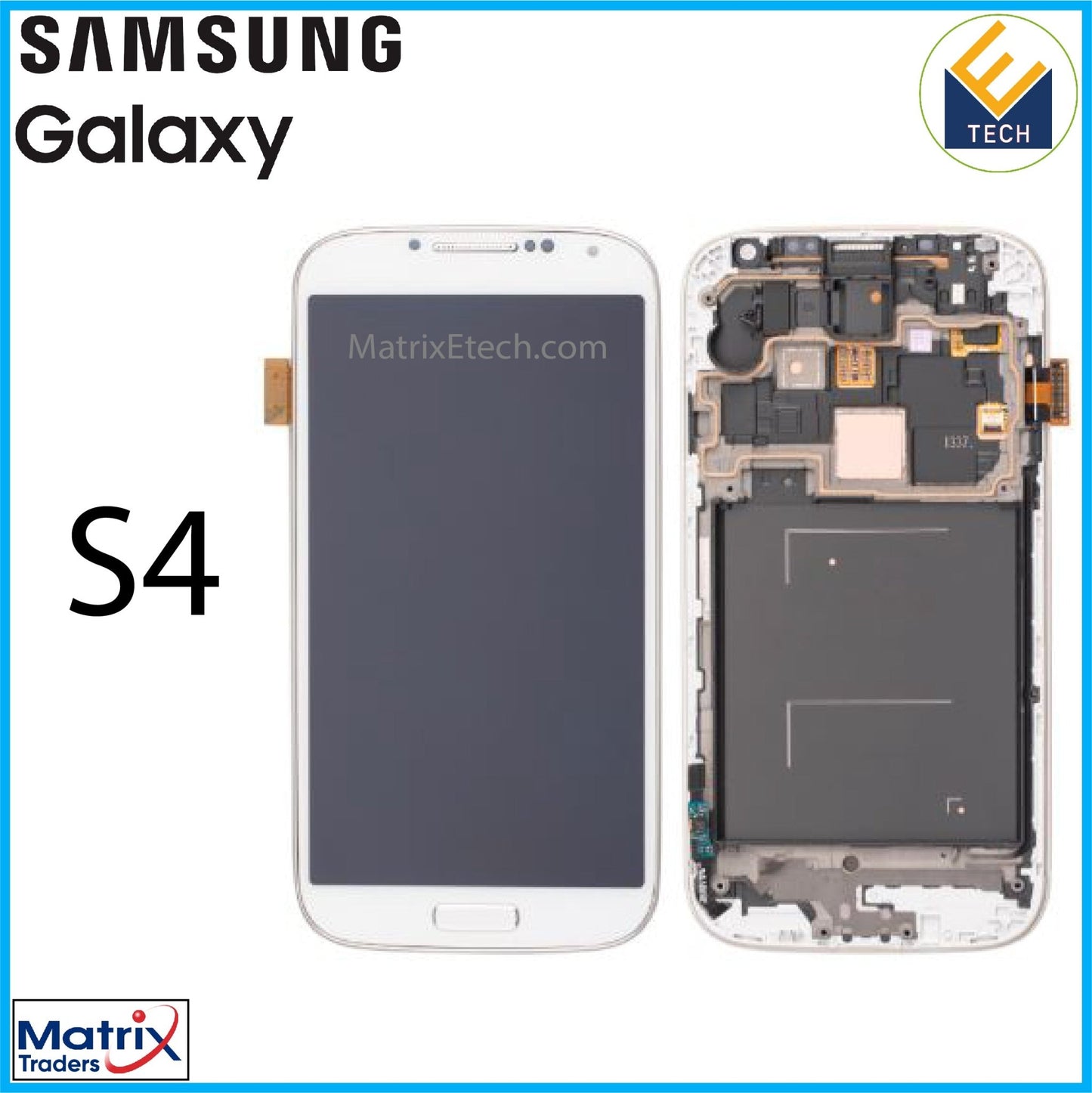 Samsung Galaxy S4 OLED Assembly With Frame (i9505 L720T) (International Sprint (GSM Model) - Matrix Traders