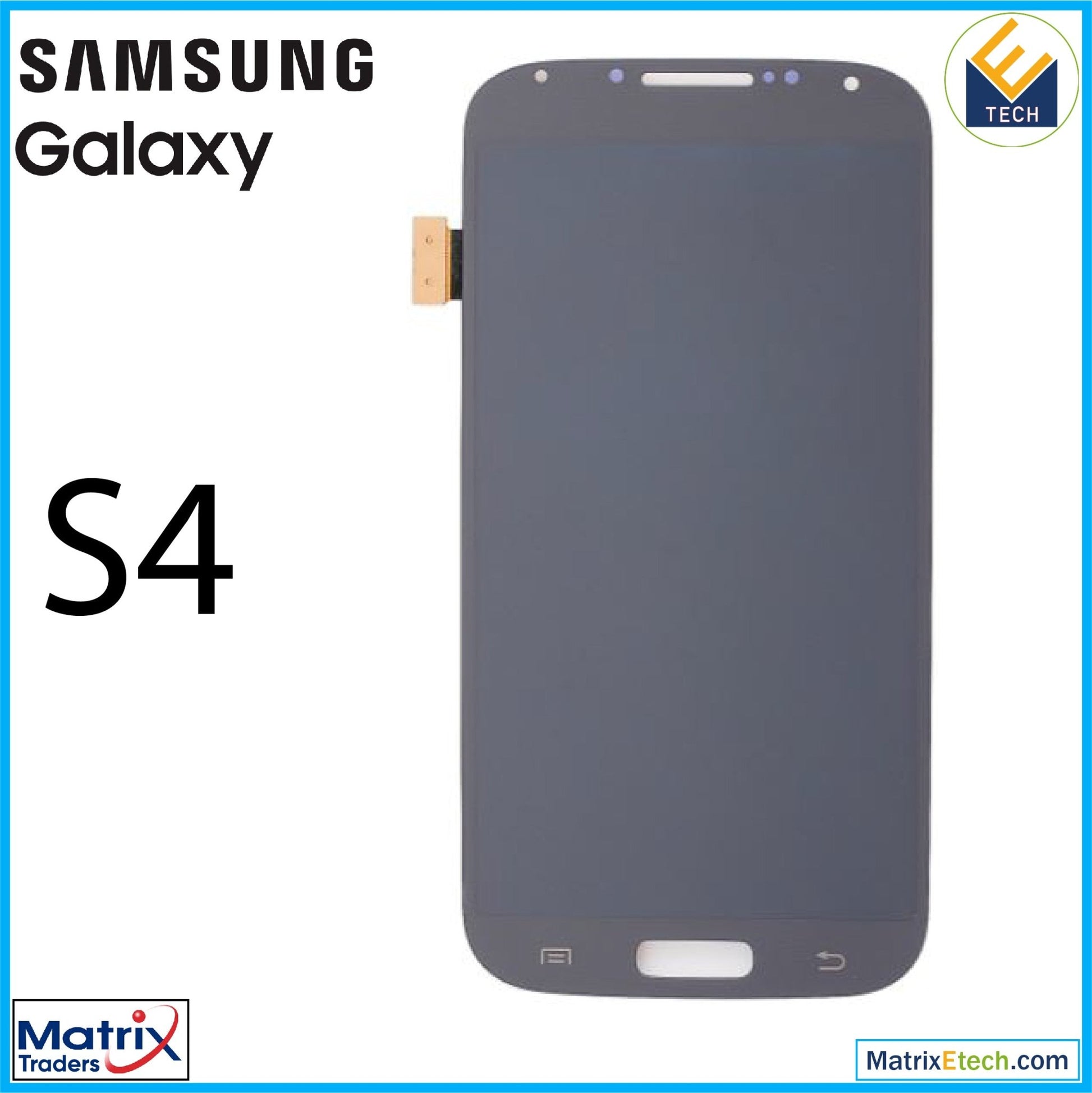 Samsung Galaxy S4 OLED Assembly Without Frame (Refurbished) - Matrix Traders