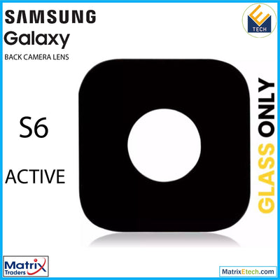 Samsung Galaxy S6 Active Back Camera Lens With Adhesive (10 Pack) - Matrix Traders