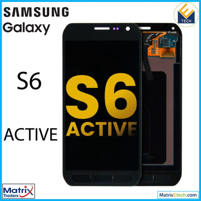 Samsung Galaxy S6 Active OLED Assembly Without Frame (Refurbished) - Matrix Traders