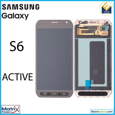 Samsung Galaxy S6 Active OLED Assembly Without Frame (Refurbished) - Matrix Traders