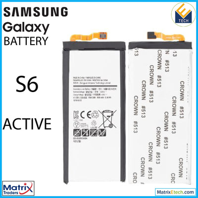 Samsung Galaxy S6 Active Replacement Battery (EB - BG890ABA) - Matrix Traders