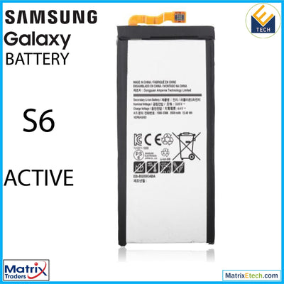 Samsung Galaxy S6 Active Replacement Battery (EB - BG890ABA) - Matrix Traders