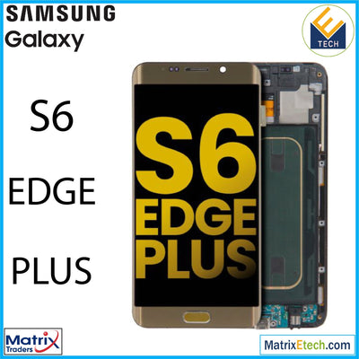 Samsung Galaxy S6 Edge Plus OLED Assembly With Frame - Matrix Traders