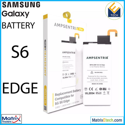 Samsung Galaxy S6 Edge Replacement Battery (Pro) EB - BG925ABE - Matrix Traders