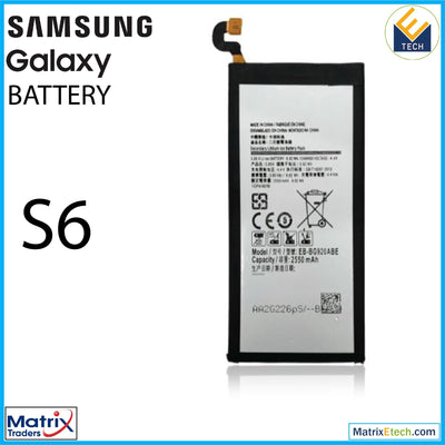 Samsung Galaxy S6 Replacement Battery (BG920ABA) (Service Pack) - Matrix Traders