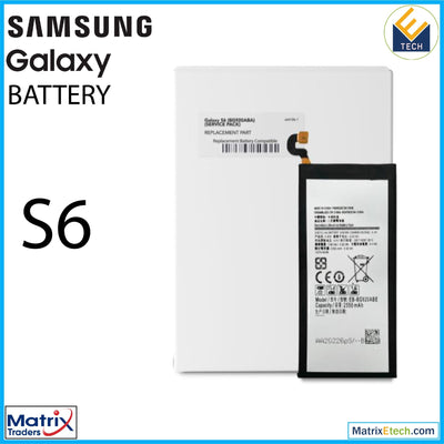 Samsung Galaxy S6 Replacement Battery (BG920ABA) (Service Pack) - Matrix Traders