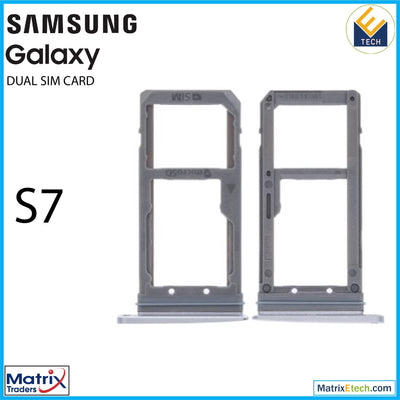 Samsung Galaxy S7 Dual Sim Card Tray - Matrix Traders