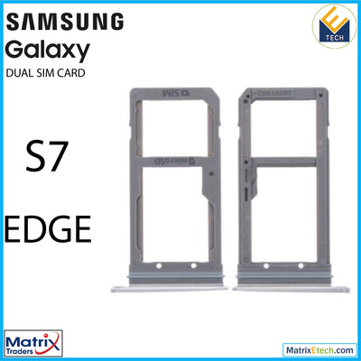 Samsung Galaxy S7 Edge Dual Sim Card Tray - Matrix Traders