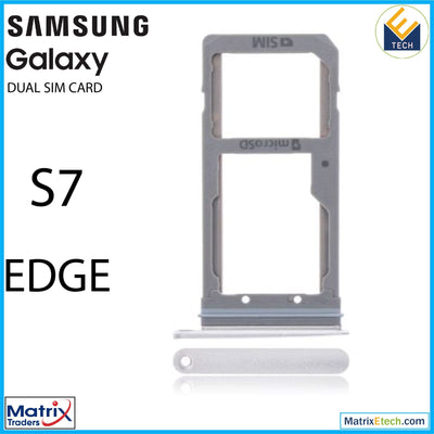 Samsung Galaxy S7 Edge Dual Sim Card Tray - Matrix Traders